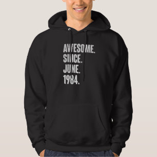 Veste À Capuche 38 Ans 38 Ans Awesome depuis Juin 198
