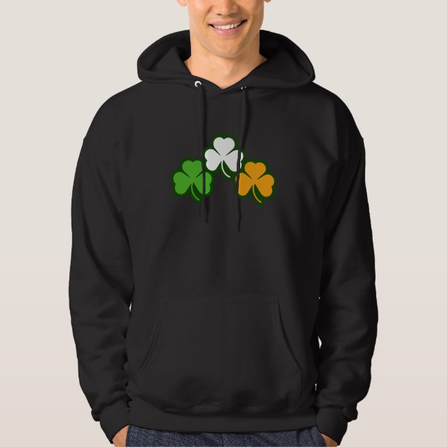 Veste À Capuche 3 shamrocks (Devant)