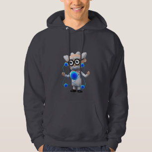 Veste À Capuche 3d Mad Scientifique Atomique