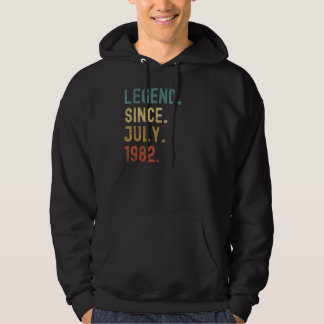 Veste À Capuche 40 ans de légende depuis juillet 1982 40e annivers