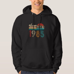 Veste À Capuche 40 Ans Vintage Né En 1985 40e Anniversaire R