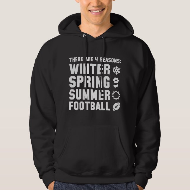 Veste À Capuche 4 Saisons Football (Devant)