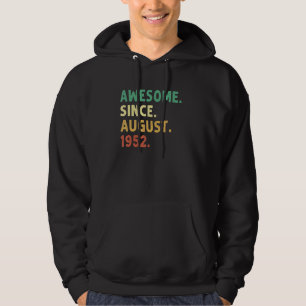 Veste À Capuche 70 Ans Awesome depuis août 1952 70e Naissance