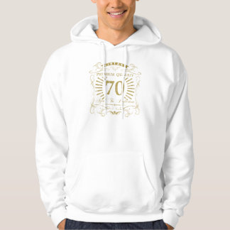 Veste À Capuche 70e anniversaire Gag cadeau