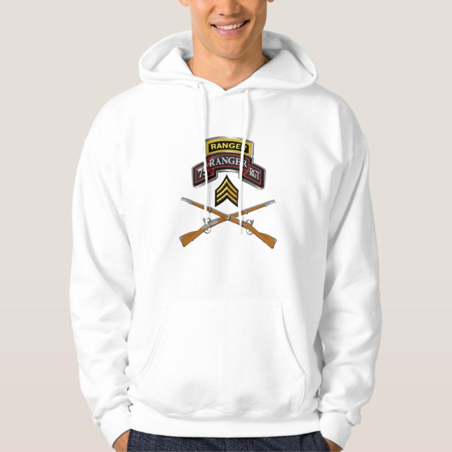 Veste À Capuche 75e régiment de rangers " Sergent " Prix inférieur (Devant)