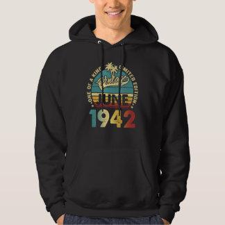Veste À Capuche 80 ans Vintage juin 1942 80e jour du B