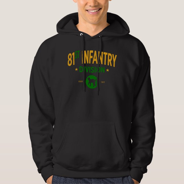 Veste À Capuche 81e division d'infanterie - US Military (Devant)