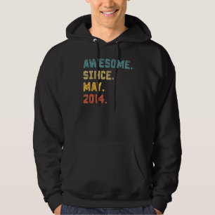 Veste À Capuche 8 ans Awesome depuis mai 2014 8e anniversaire