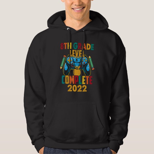Veste À Capuche 8e année Complet 2022 Jeux vidéo Costume (Devant)