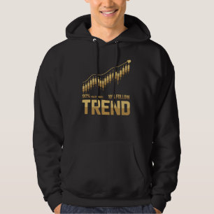 Veste À Capuche 90% Suivre le Bruit 10% Suivre la Tendance - État 