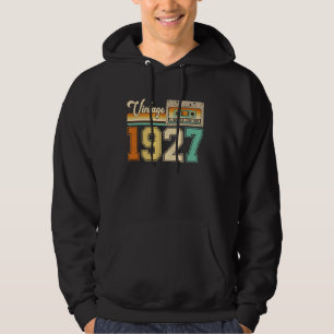 Veste À Capuche 97 ans 1927 Vintage 97e anniversaire Hommes Femmes