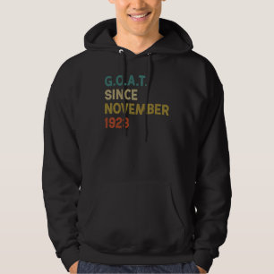 Veste À Capuche 99e anniversaire 99 ans chèvre depuis novembre 199
