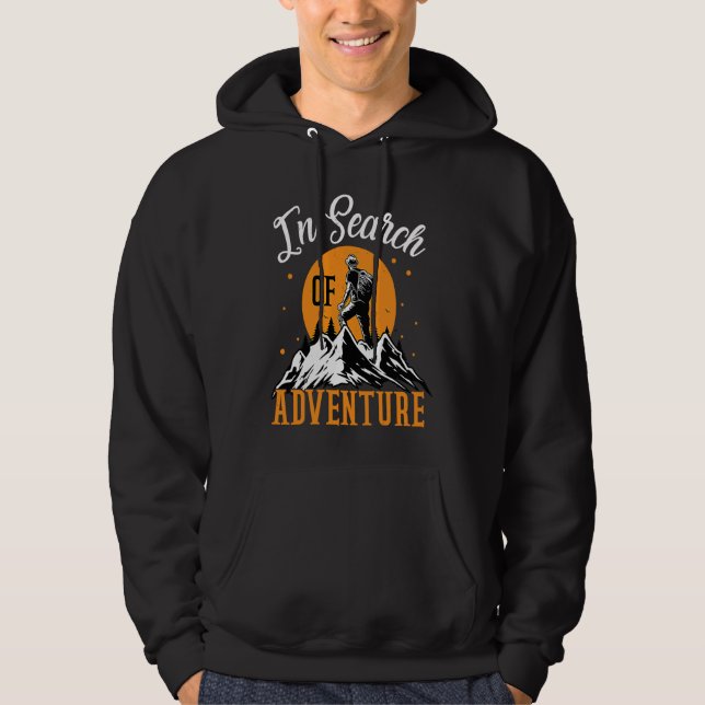 Veste À Capuche À la recherche d'aventure (Devant)