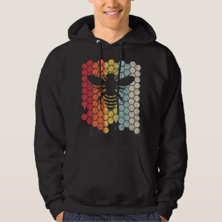 Veste À Capuche Abeille . Apiculteur de style rétro