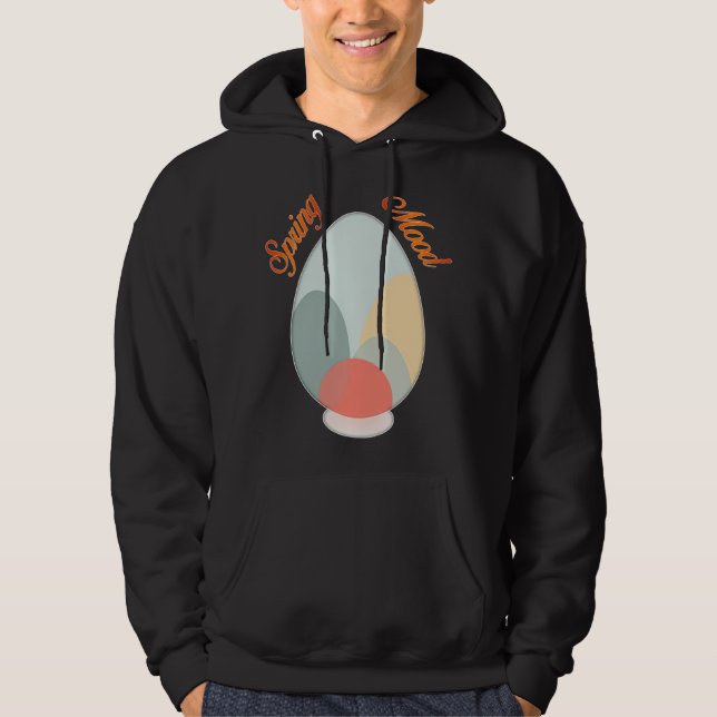 Veste À Capuche Abstract Easter Egg – Modern Art - moletom (Devant)