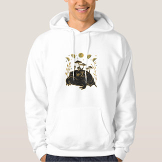 Veste À Capuche Academia Lune Sorcière Goblincore Esthétique Greno