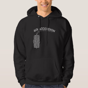 Veste À Capuche Accordéon aérien instrument de musique