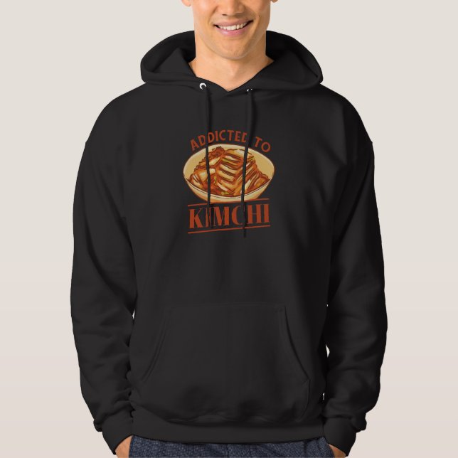 Veste À Capuche Accro au Kimchi Coréen Kimchi (Devant)