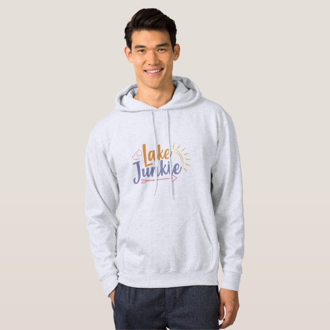 Veste À Capuche Accro du lac (Devant entier)