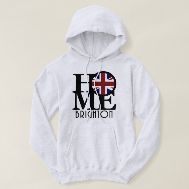 Veste À Capuche ACCUEIL Brighton Angleterre (Design devant)