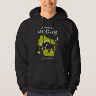 Veste À Capuche Accueil du Hodag - Wisconsin, USA Cryptid Pullove