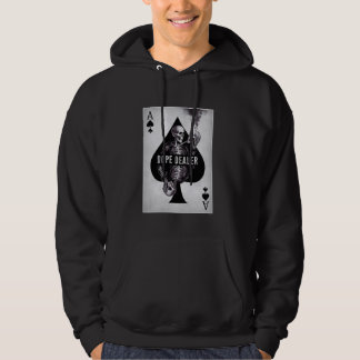 Veste À Capuche Ace de Spades Dope Dealer - Drôle Vinatge Old Scho