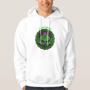 Veste À Capuche Adam Scottish Tartan Celtic Thistle