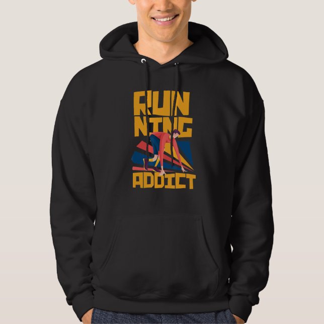 Veste À Capuche Addict en cours (Devant)
