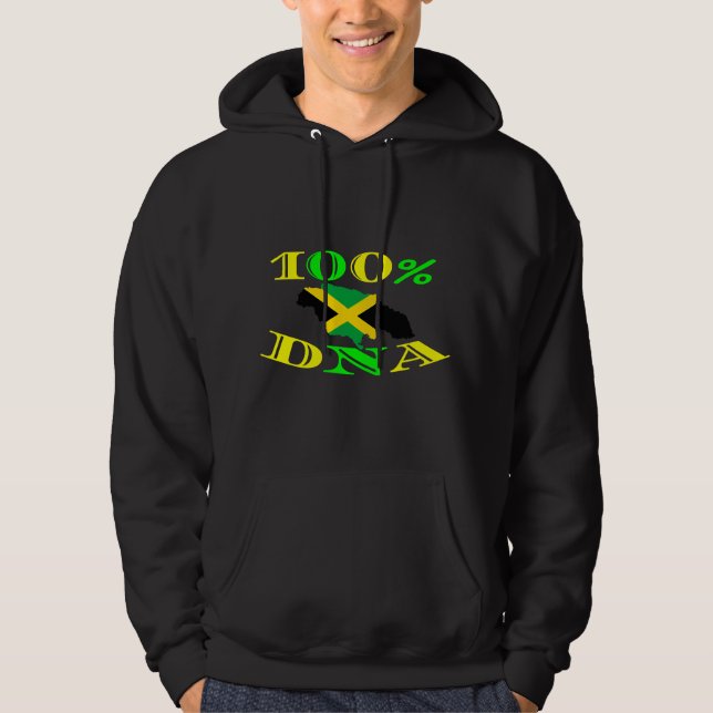 Veste À Capuche ADN jamaïcain (Devant)