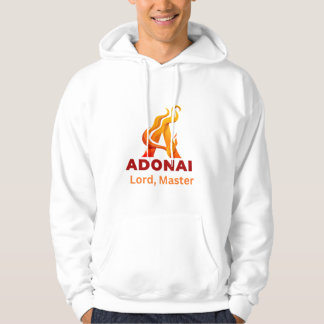 Veste À Capuche Adonai – Seigneur et Maître Christian Hoodie 
