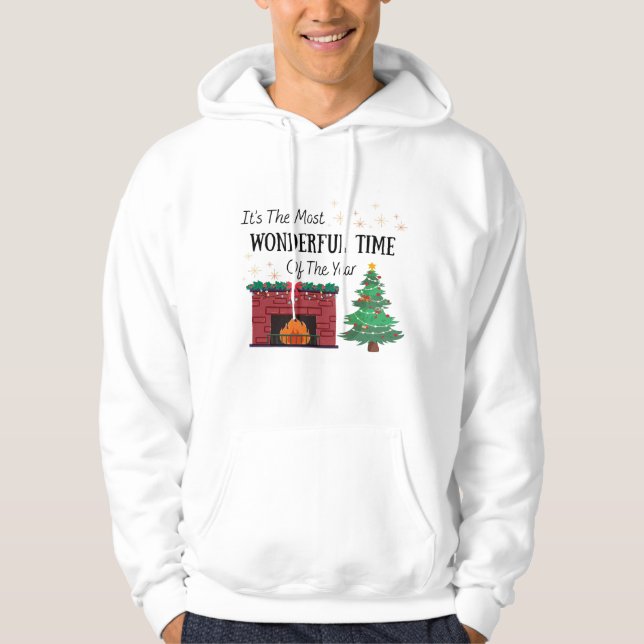 Veste À Capuche Adult Most Wonderful Time of The Year Hoodie (Devant)