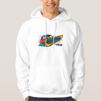 Veste À Capuche Adventure Art Verre Vibrant Aventure Car