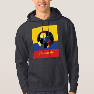 Veste À Capuche Affiche de football de Colombie