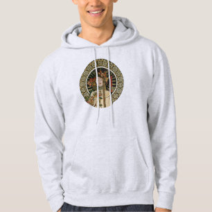 Veste À Capuche Affiche vintage Alfonse Mucha Trappistine Nouveau
