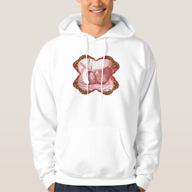 Veste À Capuche Afficher Les Racers En Rouge (Devant)