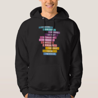 Veste À Capuche Affirmation Positive Dire Être Un Bon Je