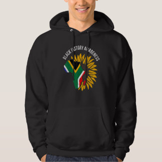 Veste À Capuche African Flag Flower Cool Black History Awareness M