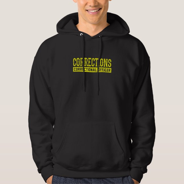 Veste À Capuche Agent correctionnel (Devant)