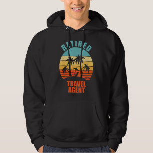 Veste À Capuche Agent de voyage à la retraite, Bonne retraite