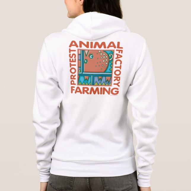 Veste À Capuche Agriculture en usine (Dos)