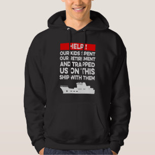 Veste À Capuche Aide Je suis coincé sur ce bateau appariant la fam
