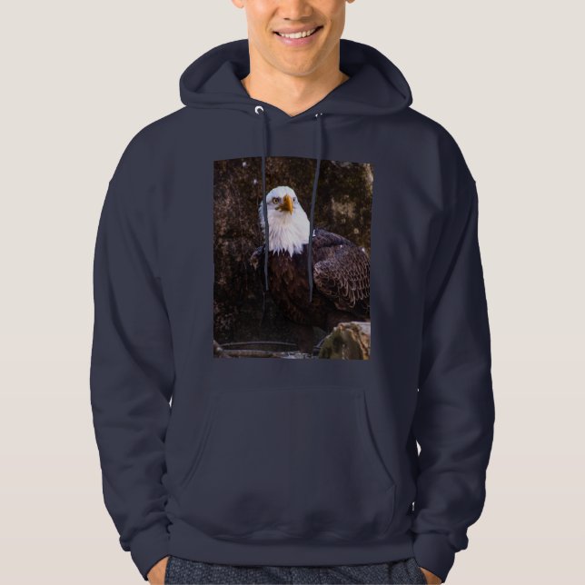 Veste À Capuche Aigle de Bald (Devant)