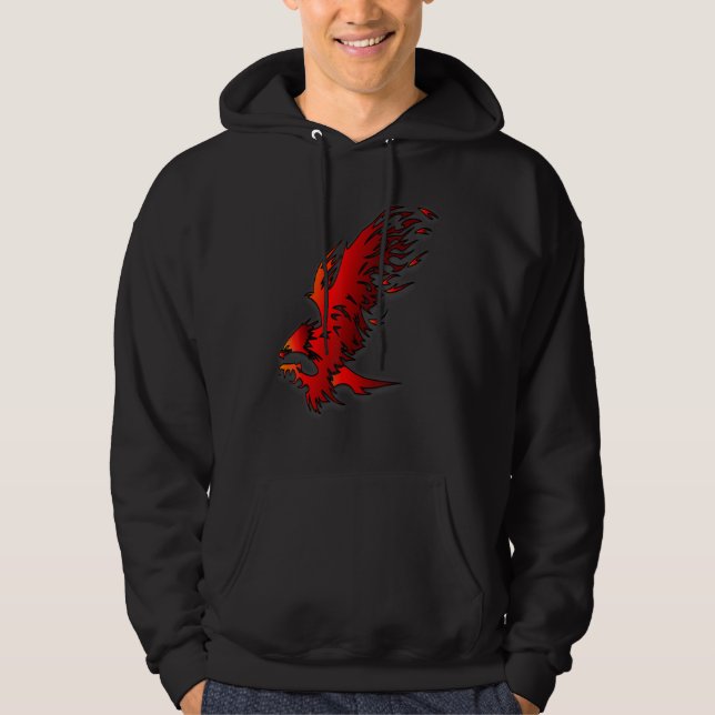 Veste À Capuche Aigle rouge (Devant)