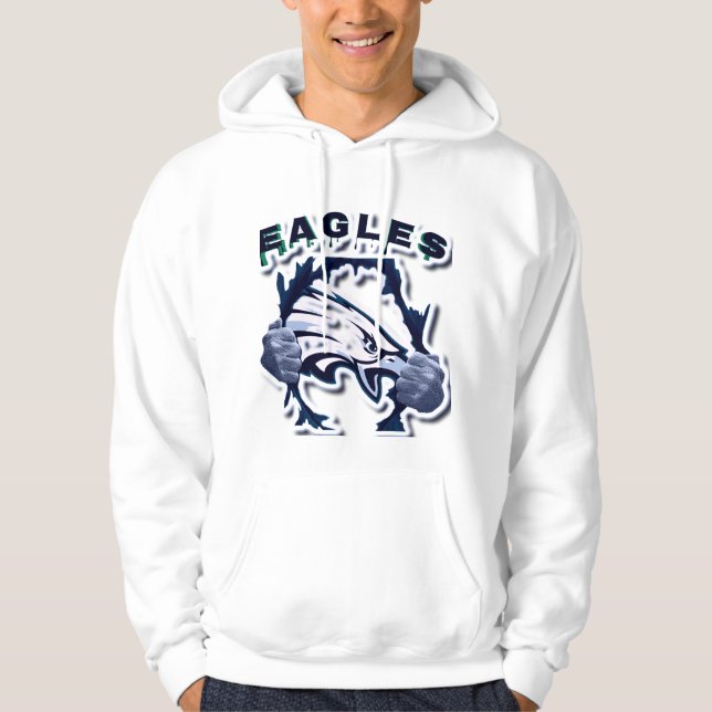 Veste À Capuche Aigles de la bête intérieure (Devant)