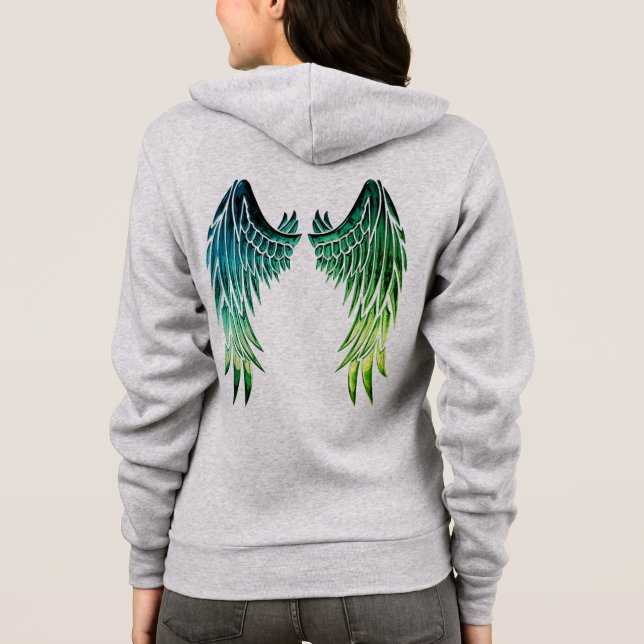 Veste À Capuche ailes (Dos)