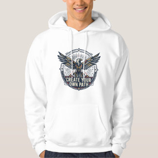 Veste À Capuche Ailes de l'aigle motivationnelles Créez votre prop