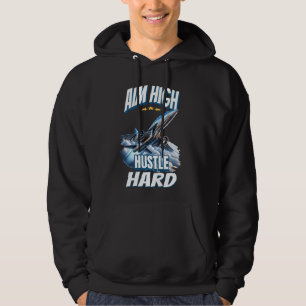 Veste À Capuche Aim High Hustle Avion à jet dur