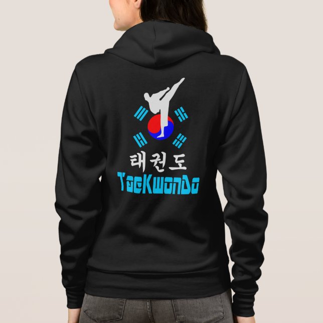 Veste À Capuche ☯ Aimer ✔ Martial Coréen-TaeKwonDo fabuleux (Dos)