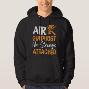 Veste À Capuche Air Guitariste Sans Cordes Attachées Papa Guitare 