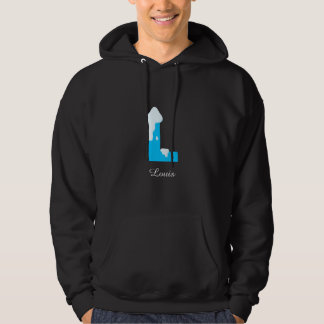 Veste À Capuche Ajoutez votre nom à votre sweat-shirt (lettre L)
